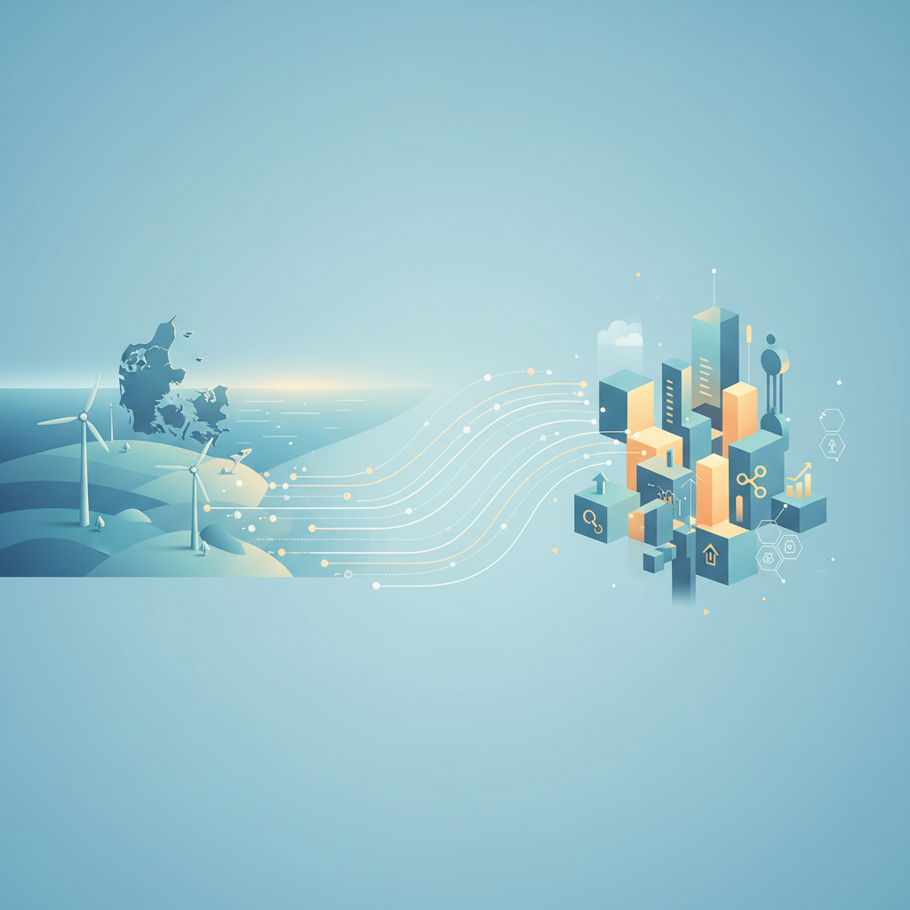 Illustration: Fremtiden for AI i dansk erhvervsliv