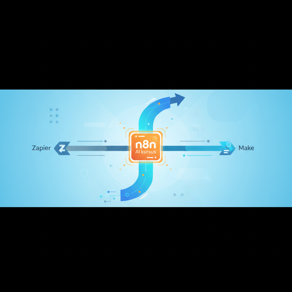 Illustration: Hvorfor vælge n8n frem for Zapier eller Make?